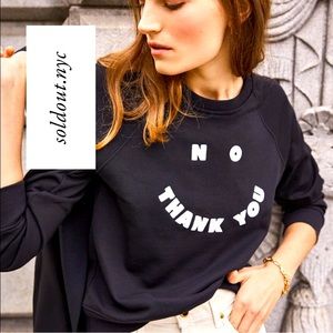 Sold Out NYC “No Thank You” Crew Sweatshirt